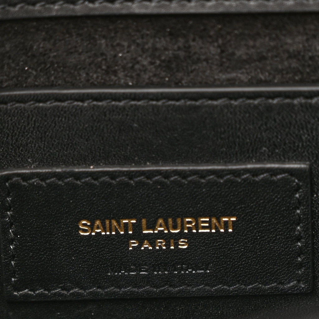 Grain De Poudre Medium Classic Monogram Kate Tassel Satchel Black
