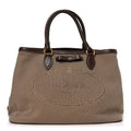 Jacquard Logo Tote Corda Bruciato