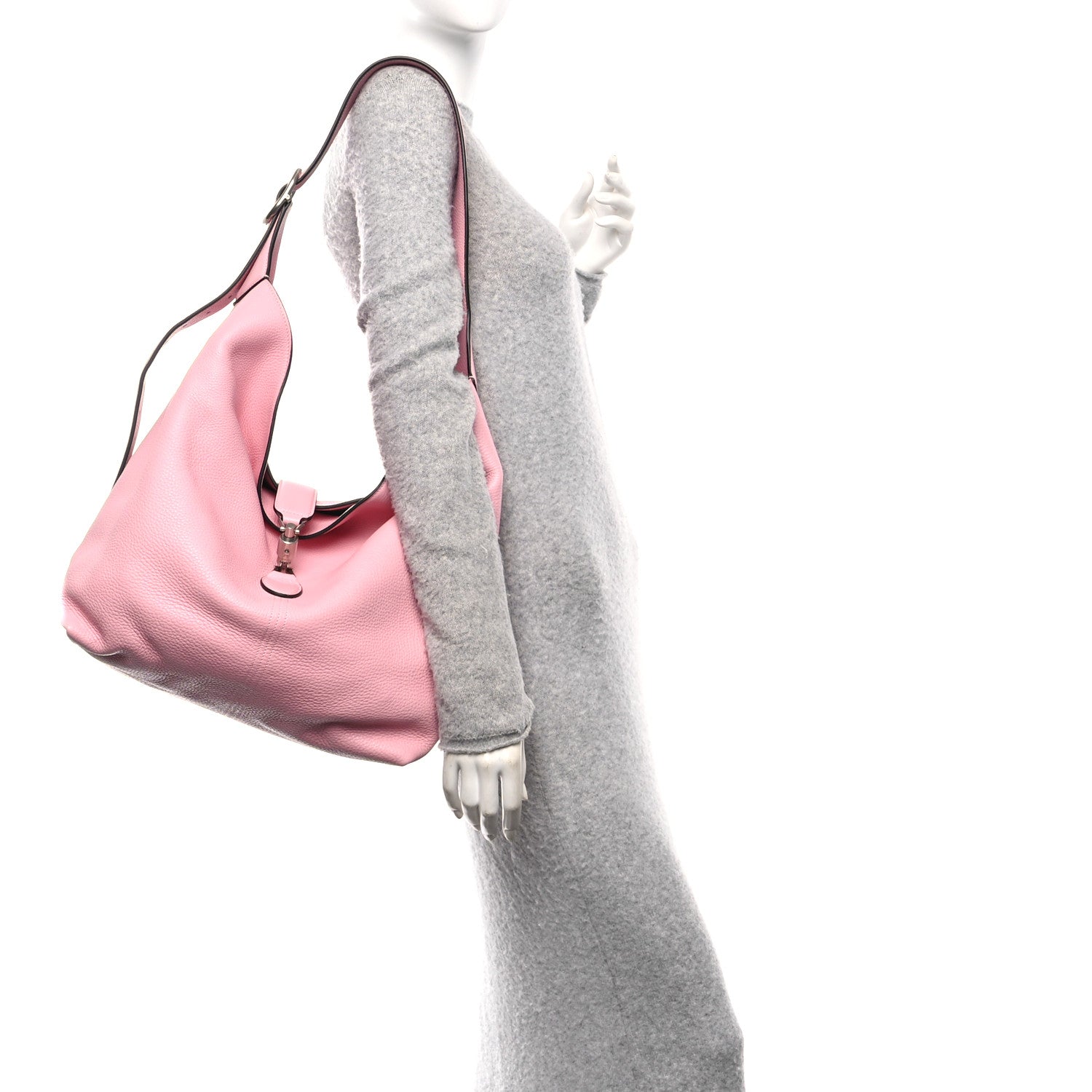 Amour Grane Calfskin Medium Jackie 1961 Crossbody Bag Sugar Pink