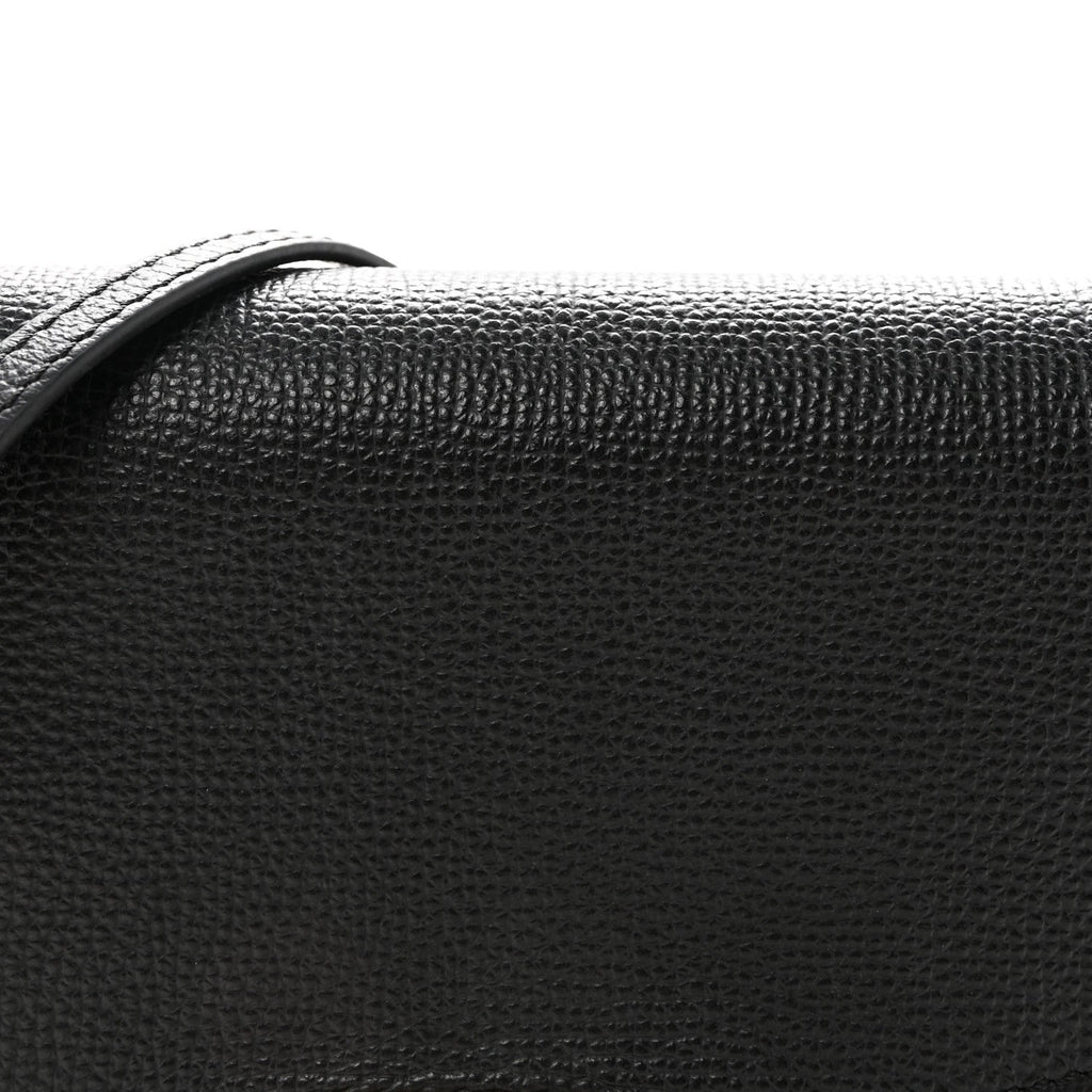 Derby Calfskin House Check Small Macken Crossbody Bag Black