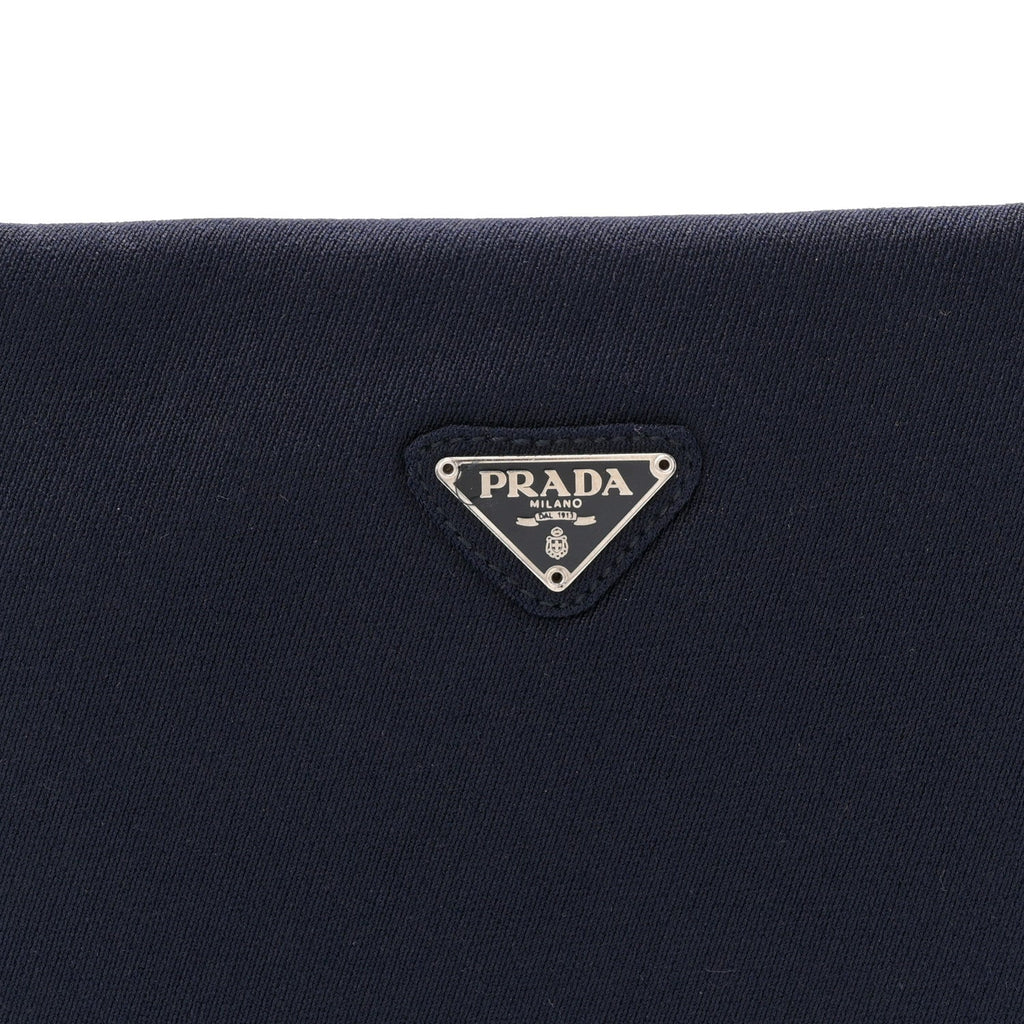Tessuto Nylon Shoulder Bag Bleu