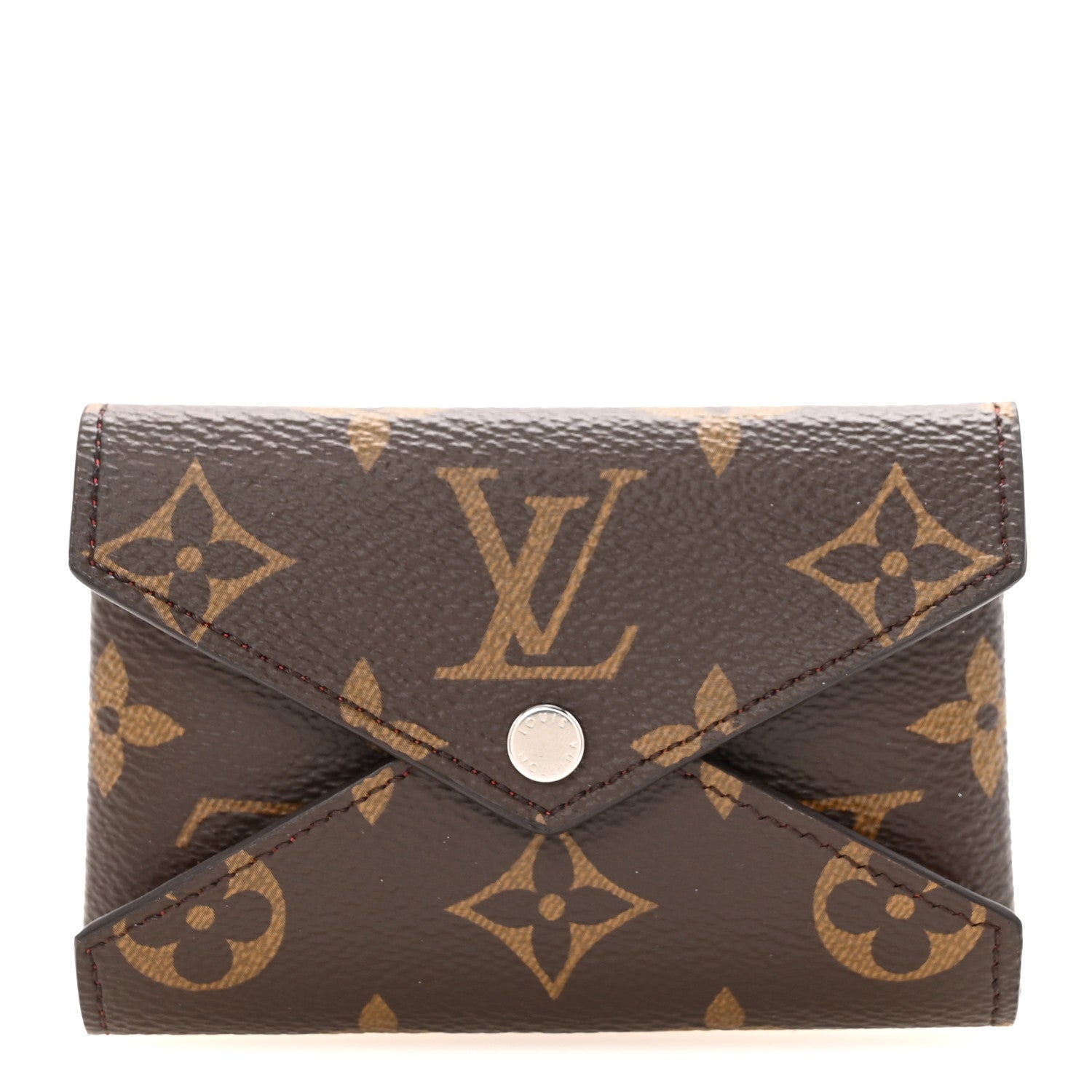 Monogram LV Colormania Kirigami  Holder Sari Red