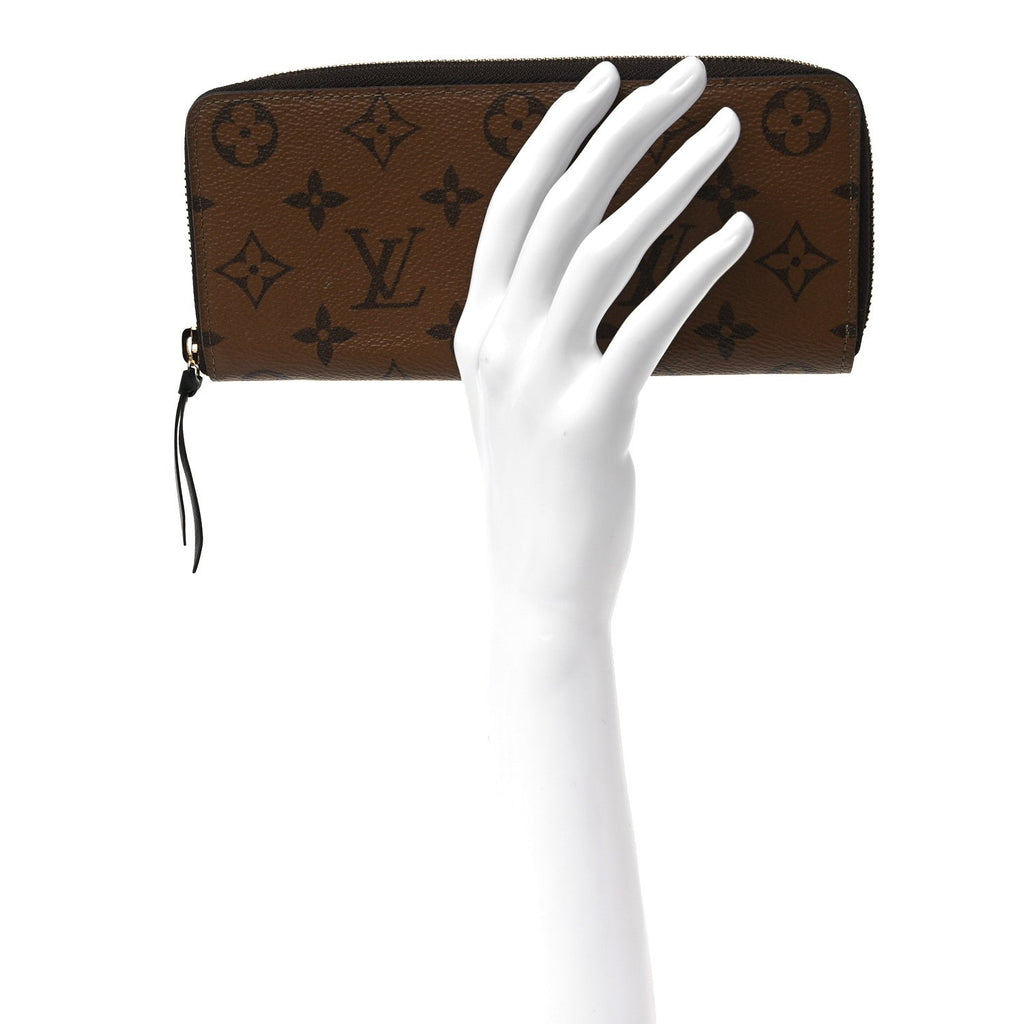 Reverse Monogram Clemence Wallet