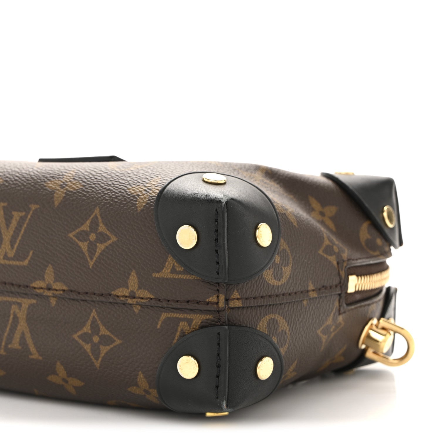 Monogram Petite Malle Souple Black