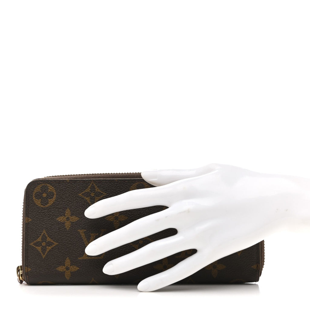 Monogram Clemence Wallet Fuchsia