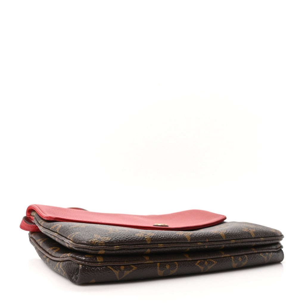 Monogram Twice Pochette Cherry