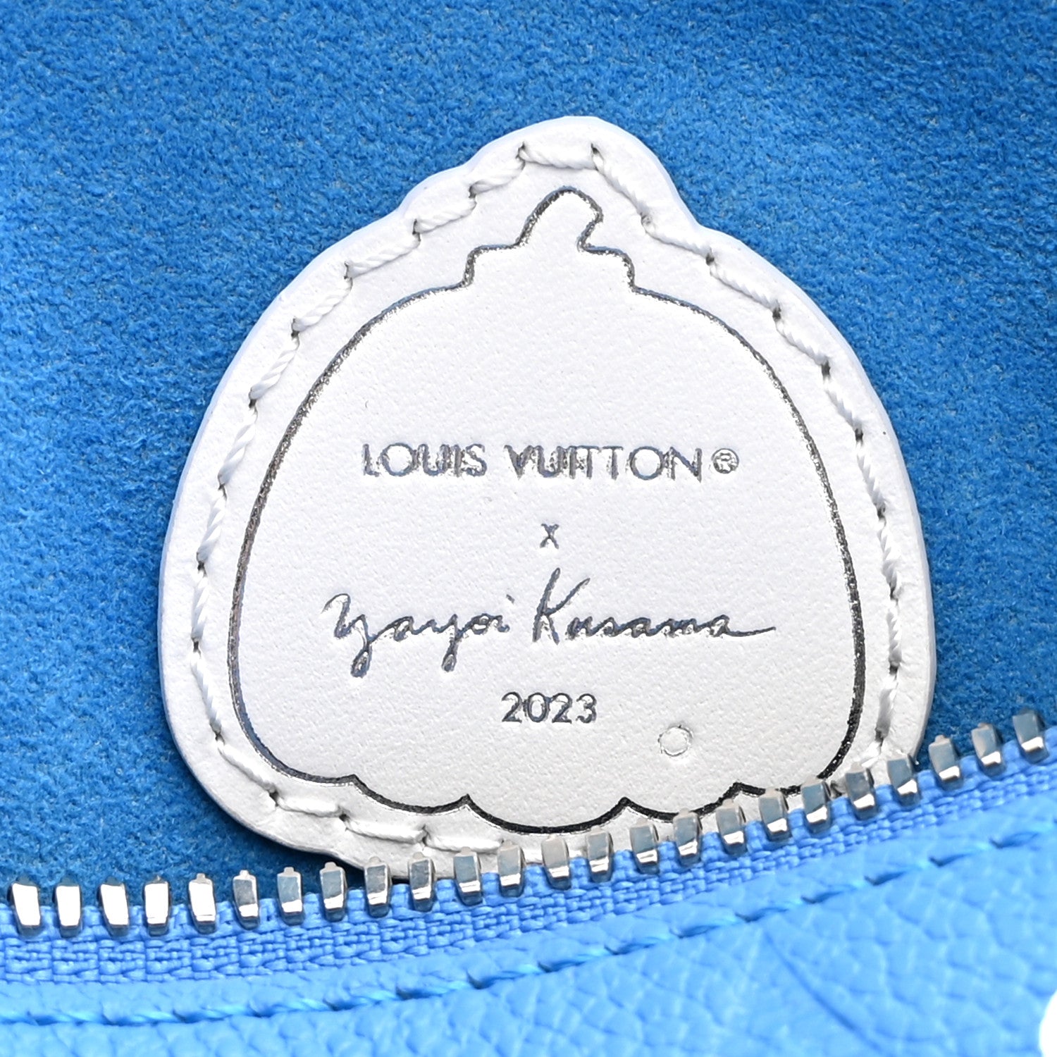 LV X YK Empreinte Speedy Bandouliere 20 Blue White