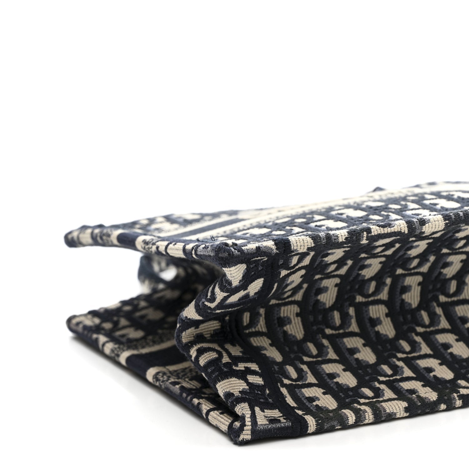 Oblique Small Book Tote Blue Multicolor