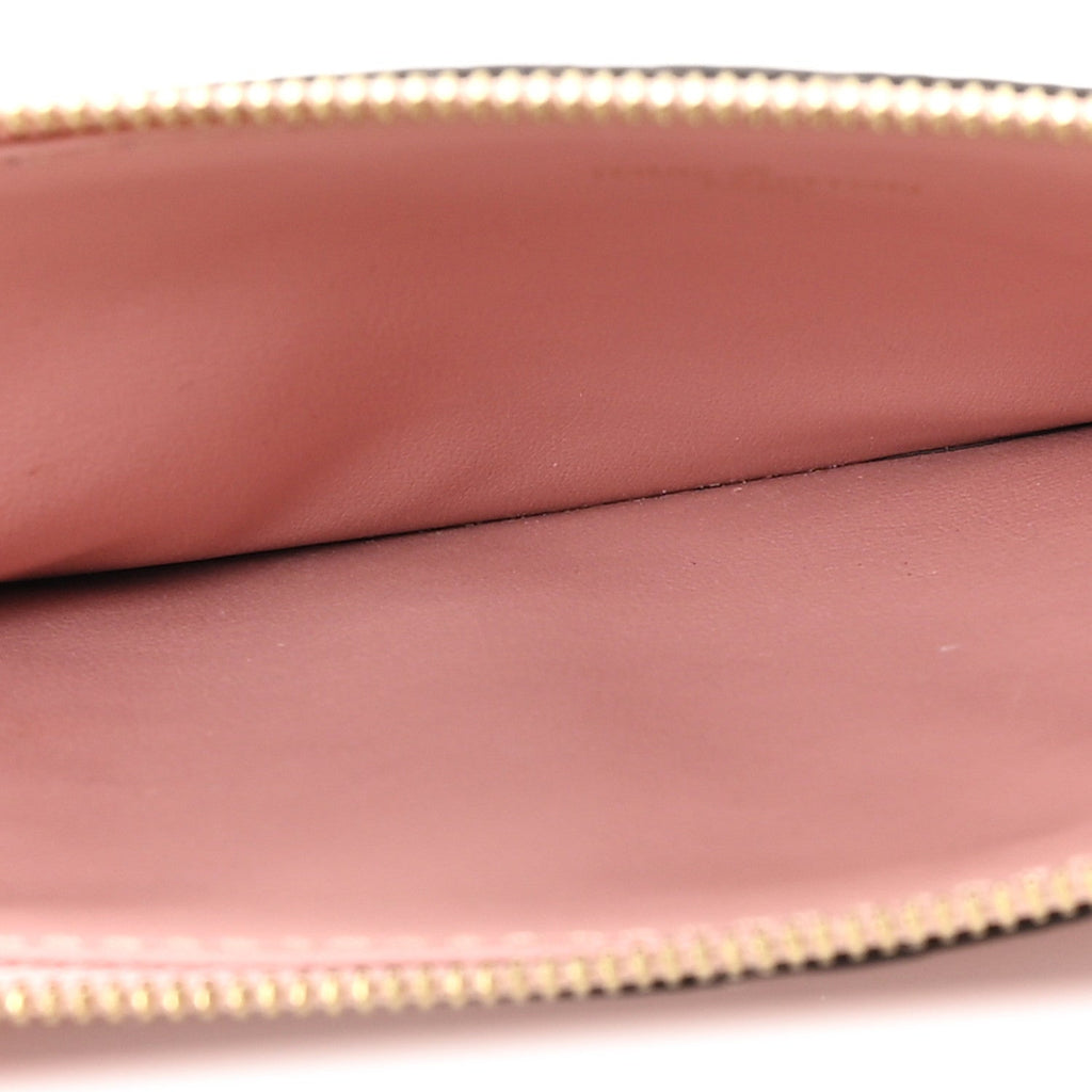 Empreinte Felicie Chain Wallet Zippered Insert Rose Poudre
