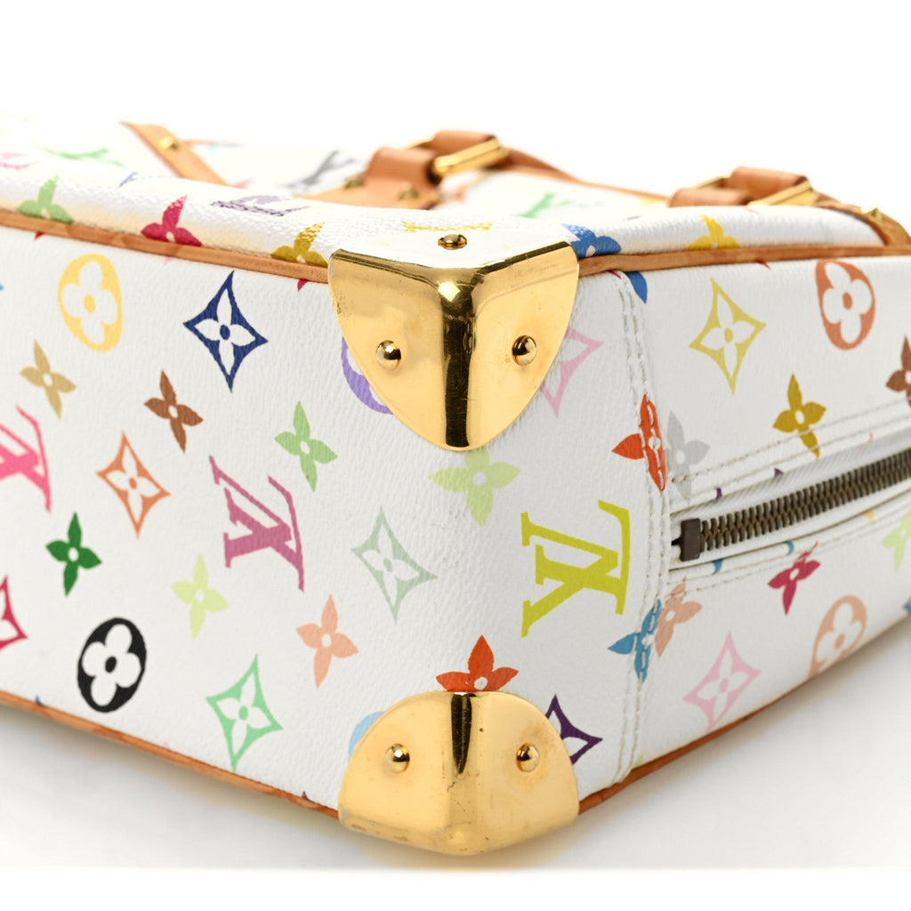 Monogram Multicolor Trouville White