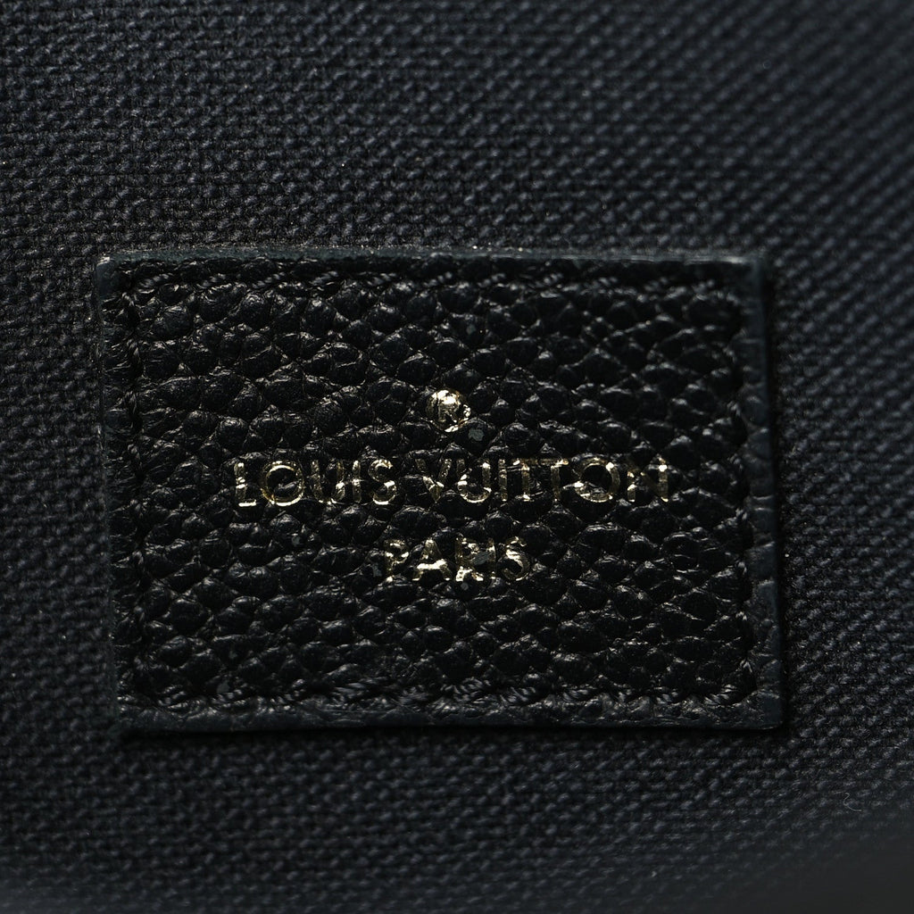 Empreinte Pochette Felicie Chain Wallet Black