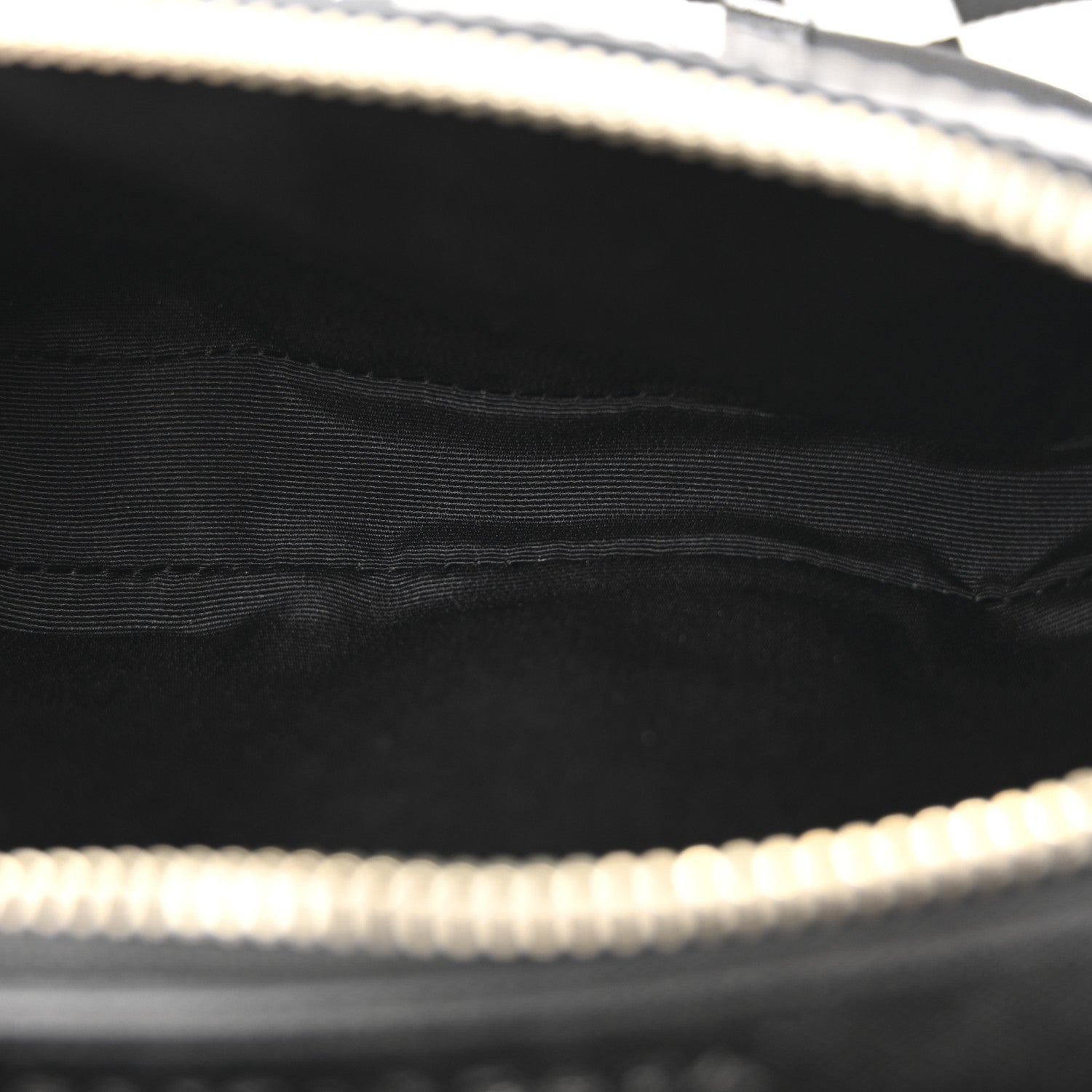 X Bloomingdales 150th Anniversary Saffiano Small Snapshot Camera Bag Black White