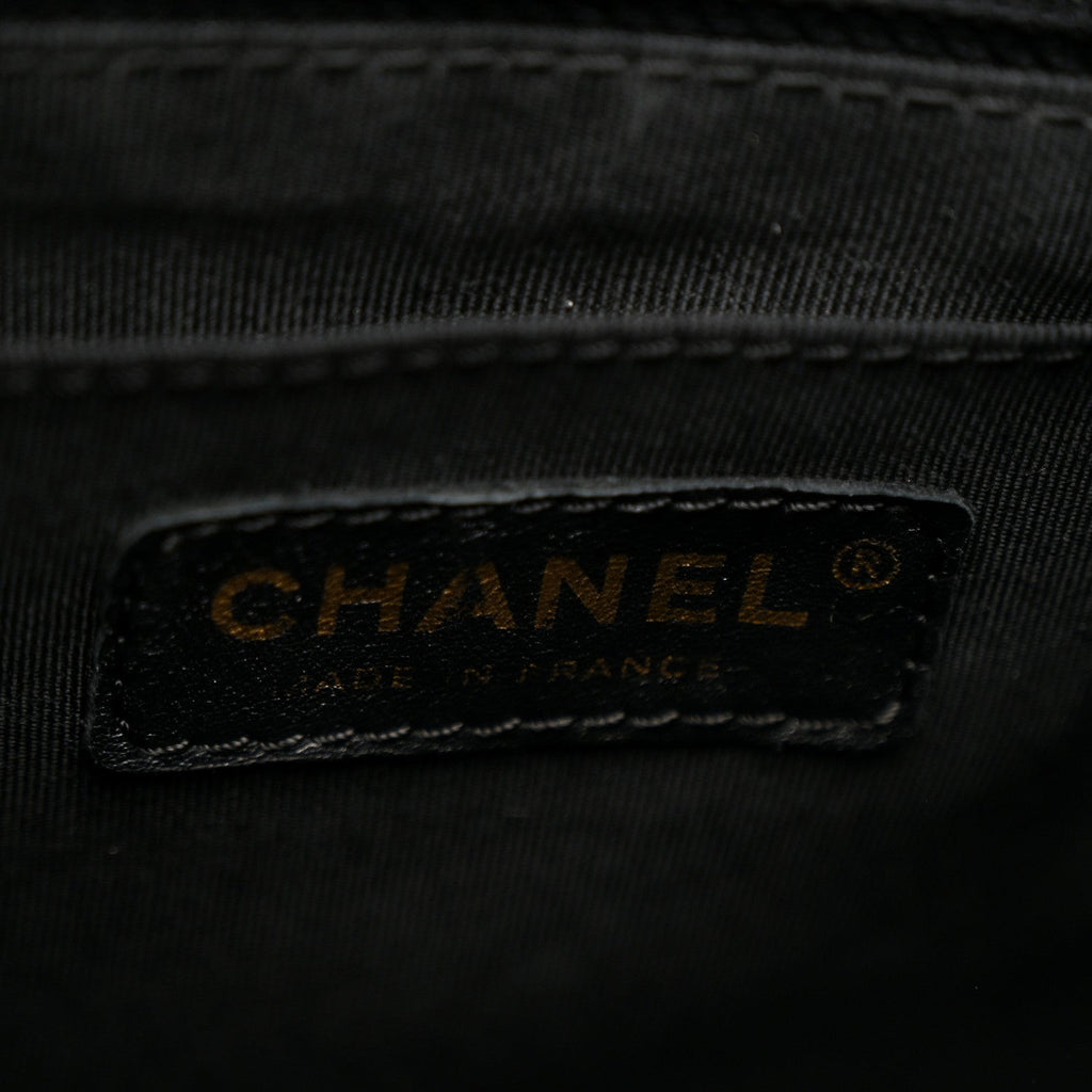 Calfskin Quilted Small Urban Spirit Backpack Black
