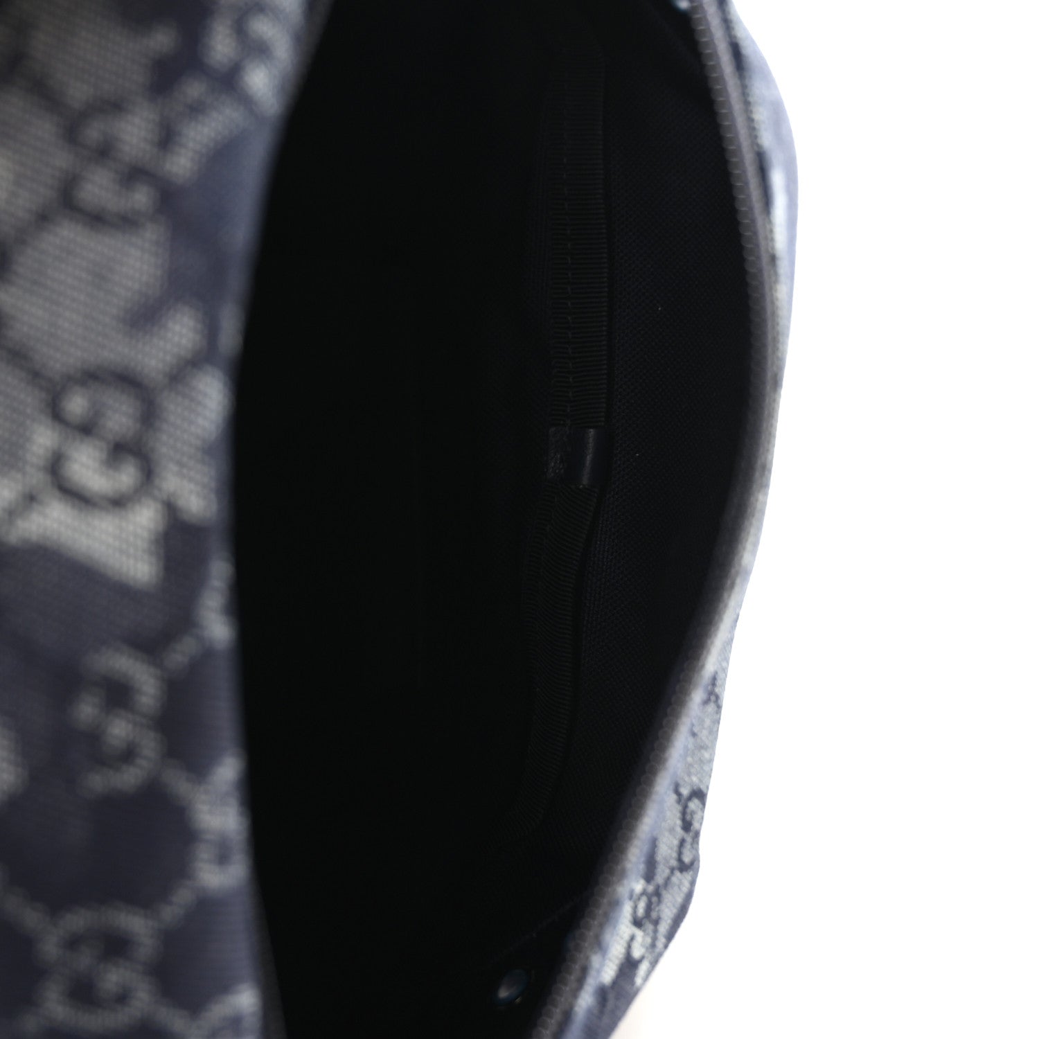 Denim GG Monogram Camouflage Belt Bag Blue