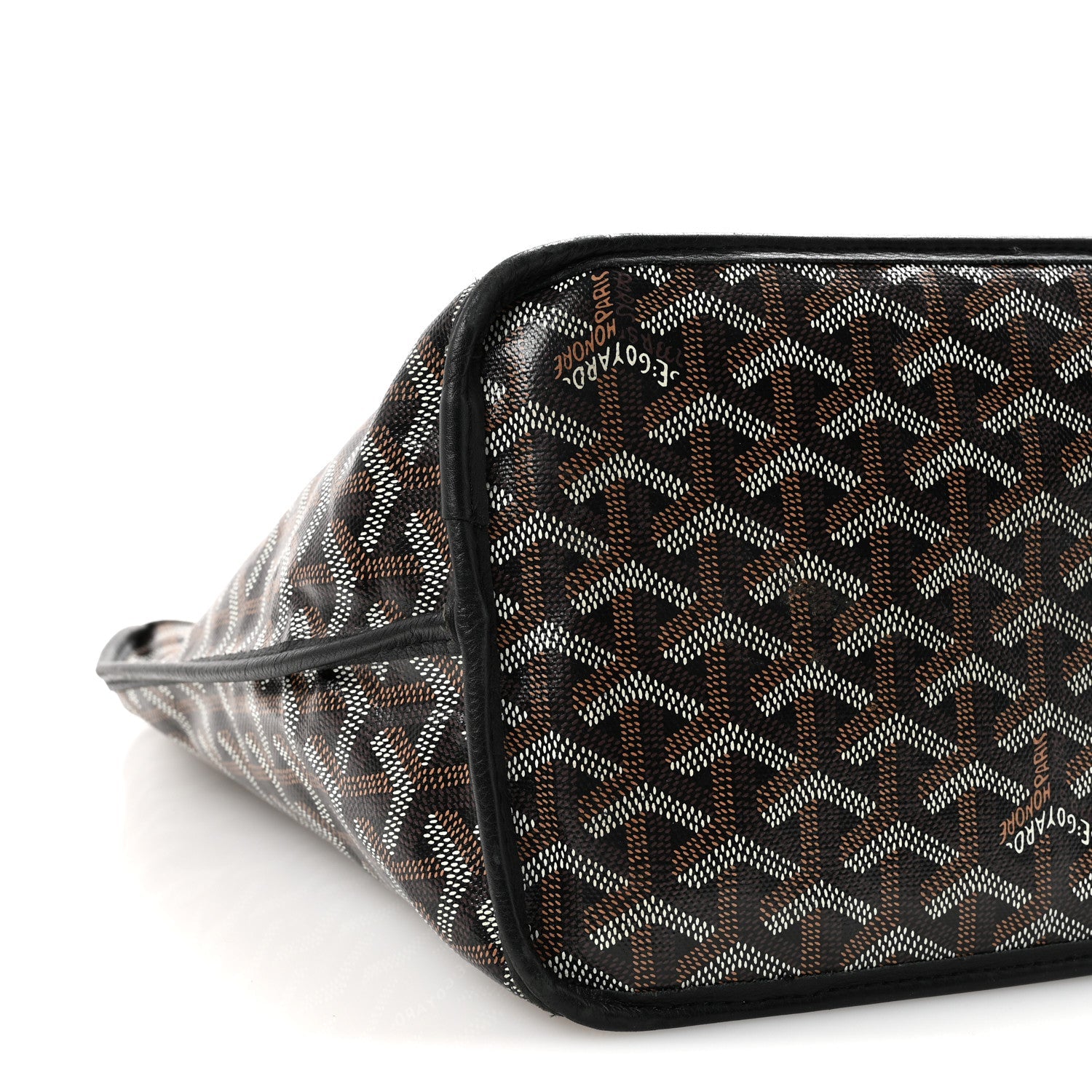 Goyardine Reversible Anjou PM Black