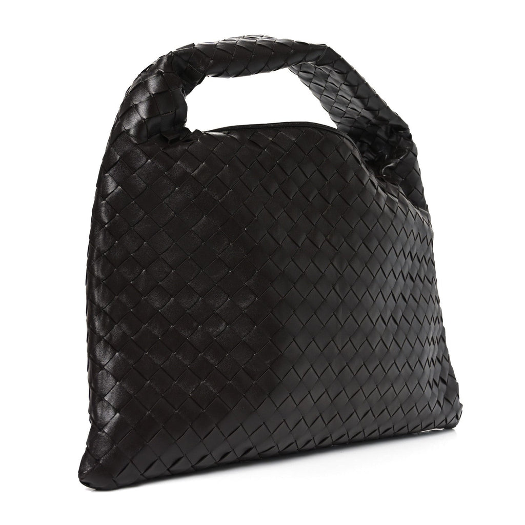 Calfskin Intrecciato Small Hop Fondant