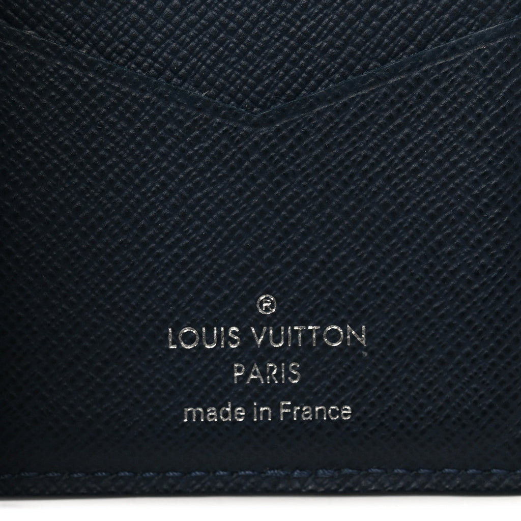 Epi Initials Pocket Organizer Blue Marine