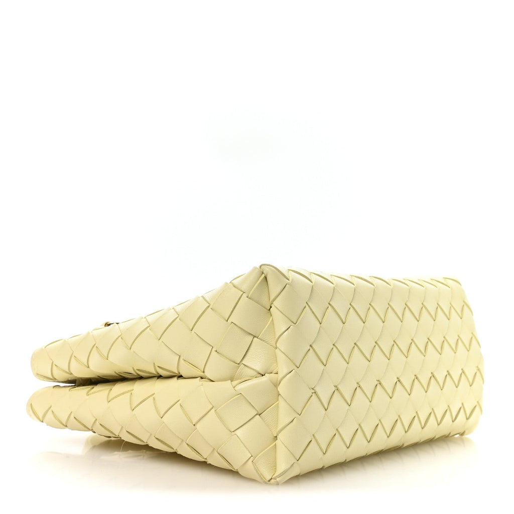 Nappa Intrecciato Small Andiamo Shoulder Bag Chamomile