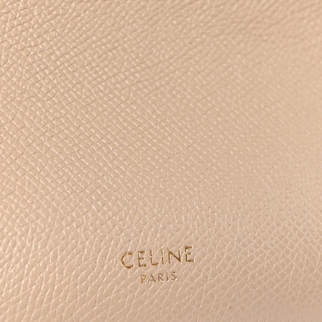 Grained Calfskin Micro Belt Bag Light Taupe