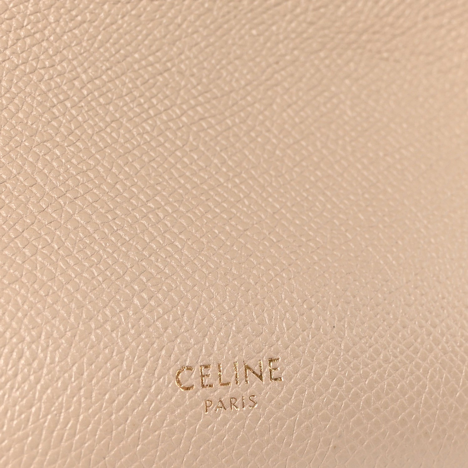 Grained Calfskin Micro Belt Bag Light Taupe