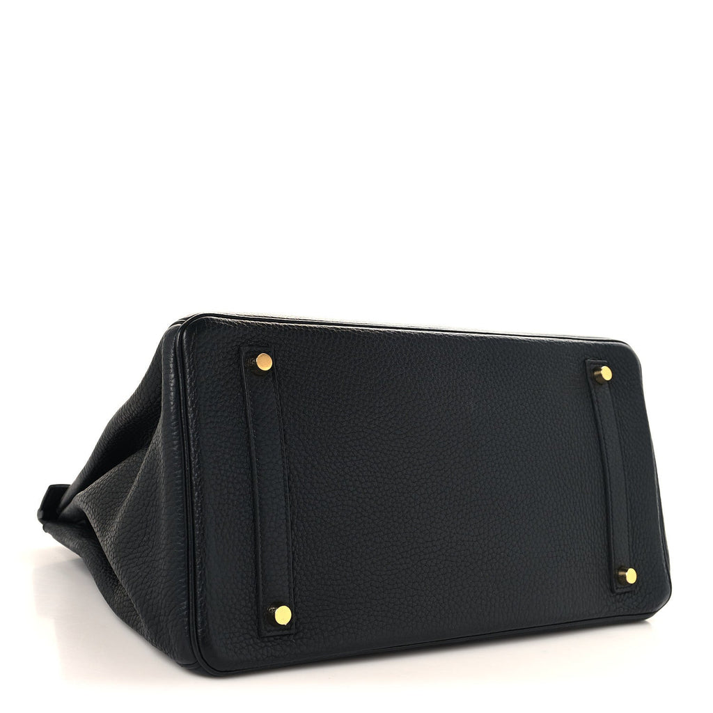 Taurillon Clemence Birkin 35 Black