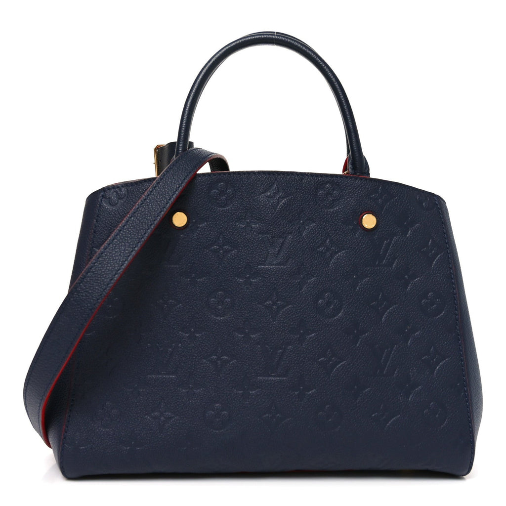 Empreinte Montaigne MM Marine Rouge