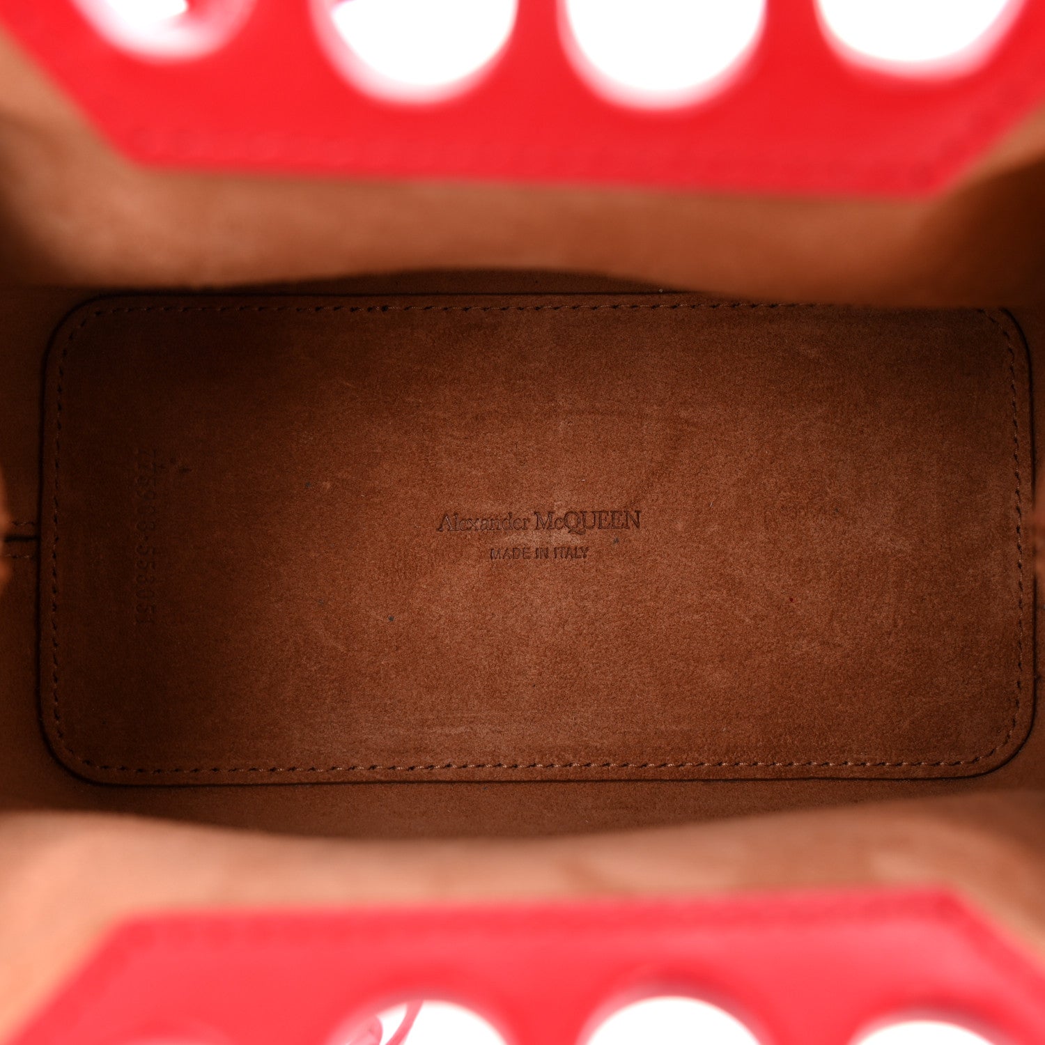 Calfskin The Peak Mini Bag Welsh Red
