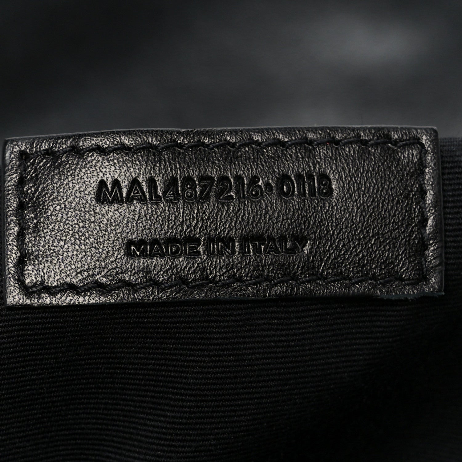 Calfskin Y Quilted Monogram Medium Loulou Chain Satchel Black