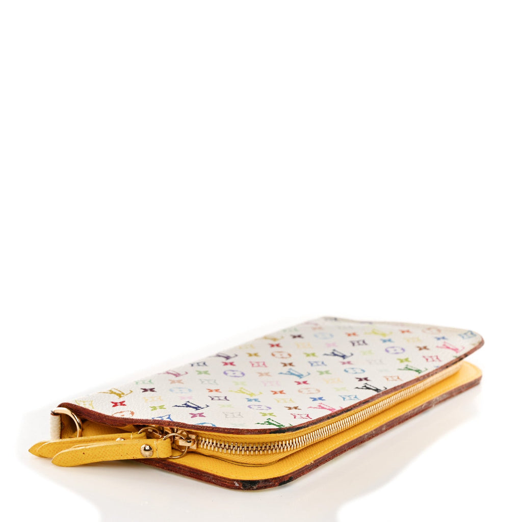 Monogram Multicolor Insolite Wallet White Citron