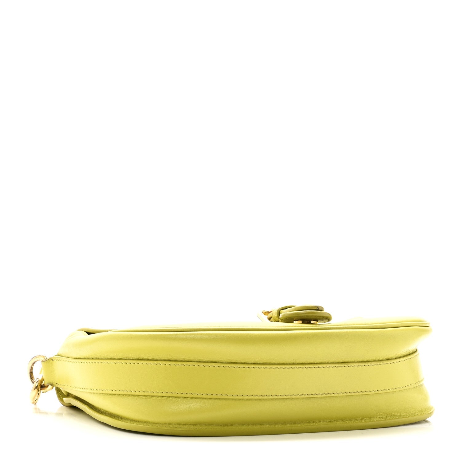 Box Calfskin Medium Bobby Flap Lime