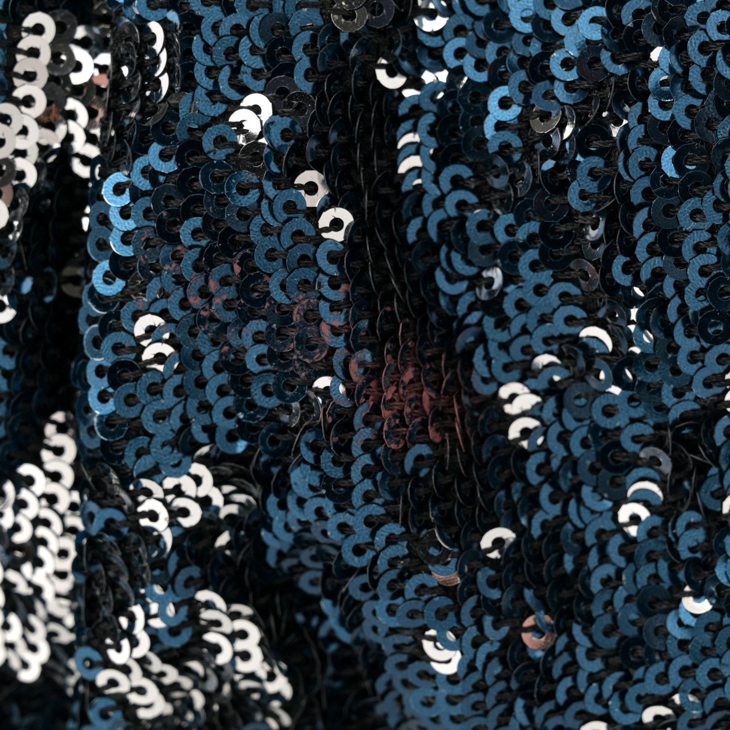 Sequined New York Rocker Stam Blue
