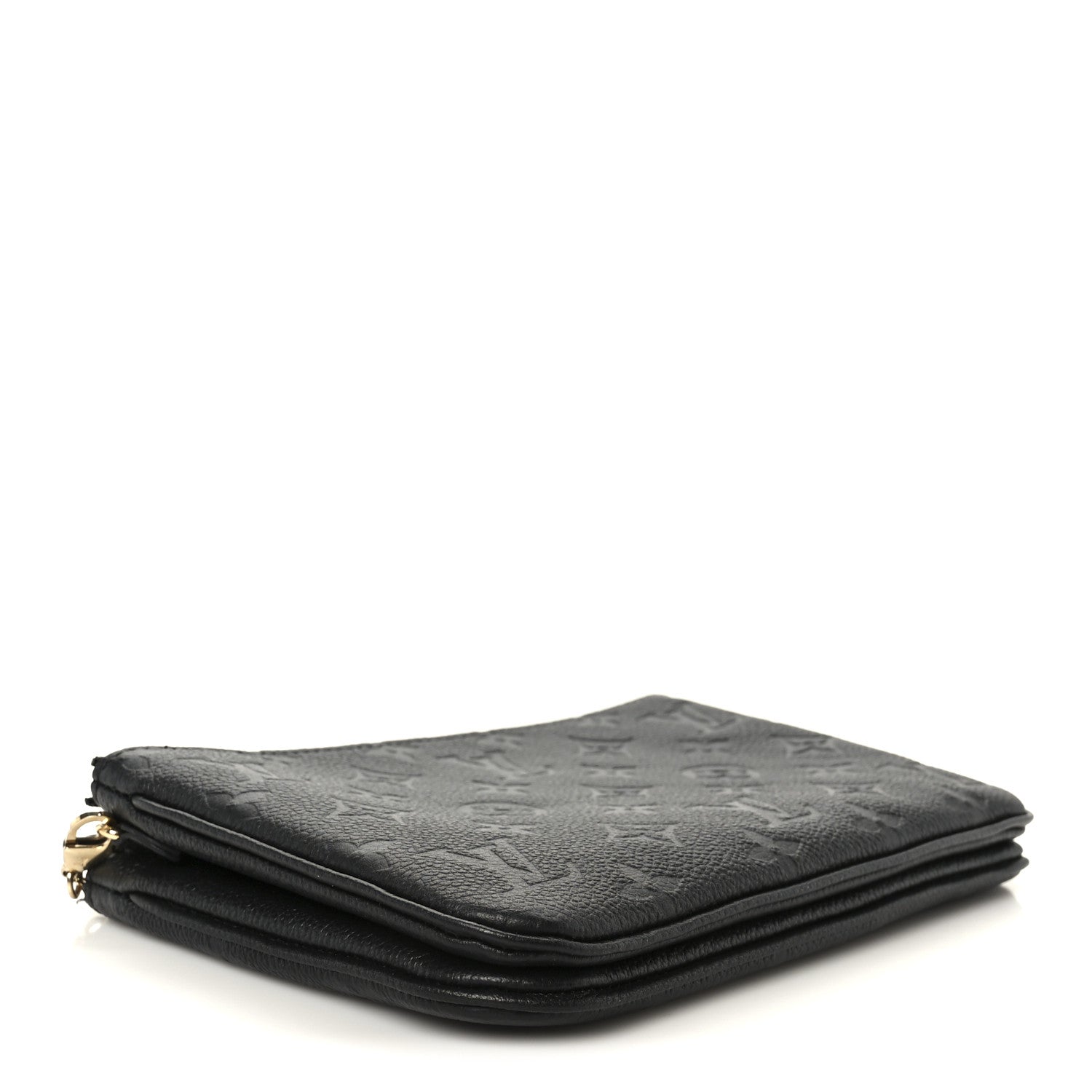 Empreinte Double Zip Pochette Black
