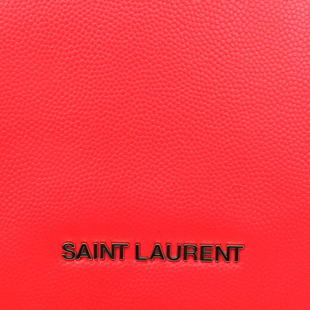 Grain de Poudre Classic Letters Chain Wallet Fuchsia