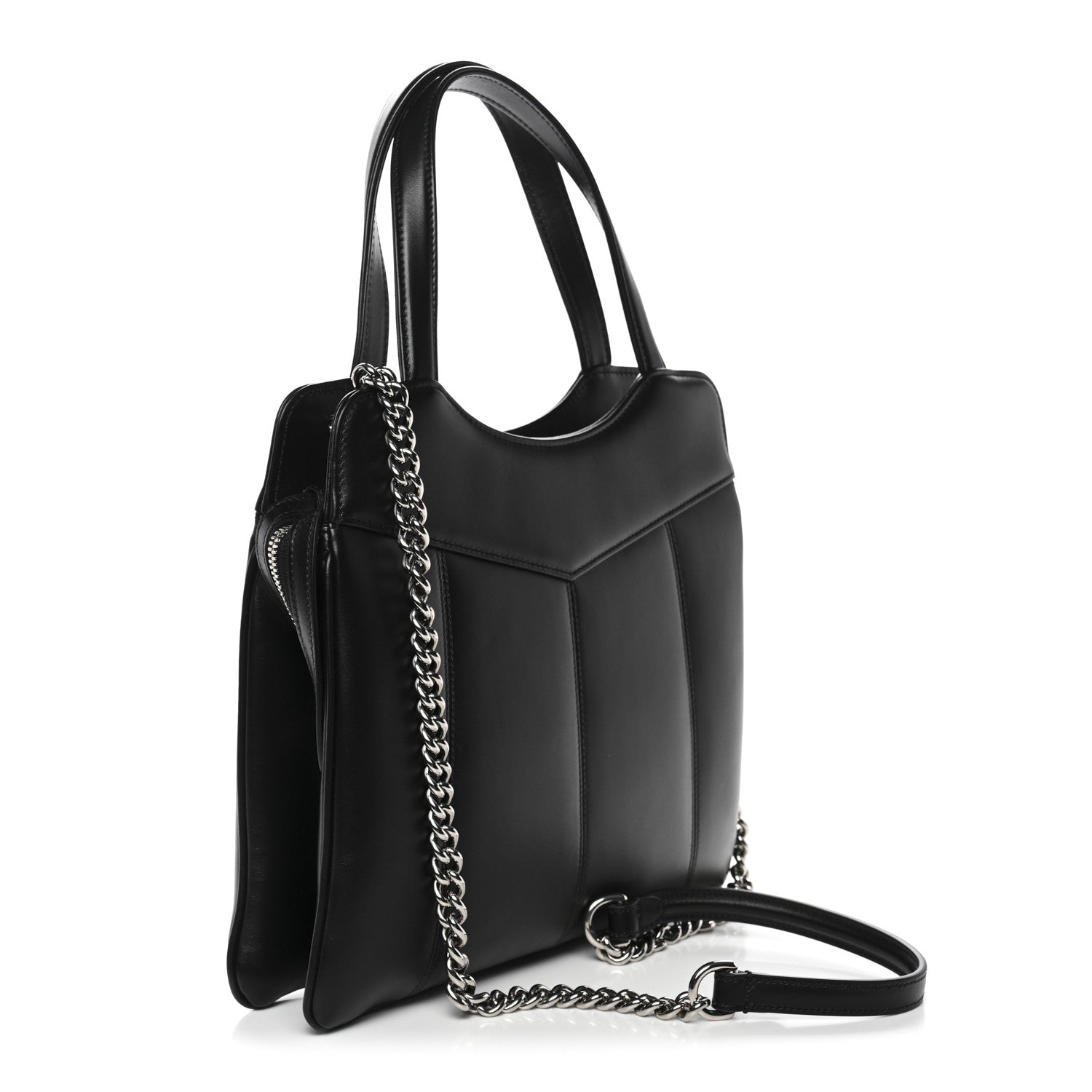 Calfskin Petite GG Small Tote Bag Black