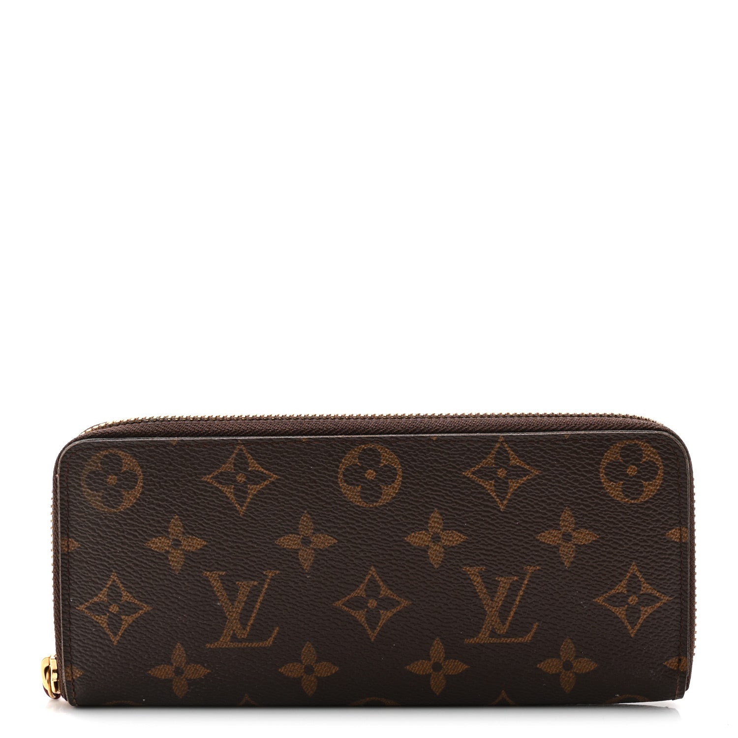 Monogram Clemence Wallet Fuchsia