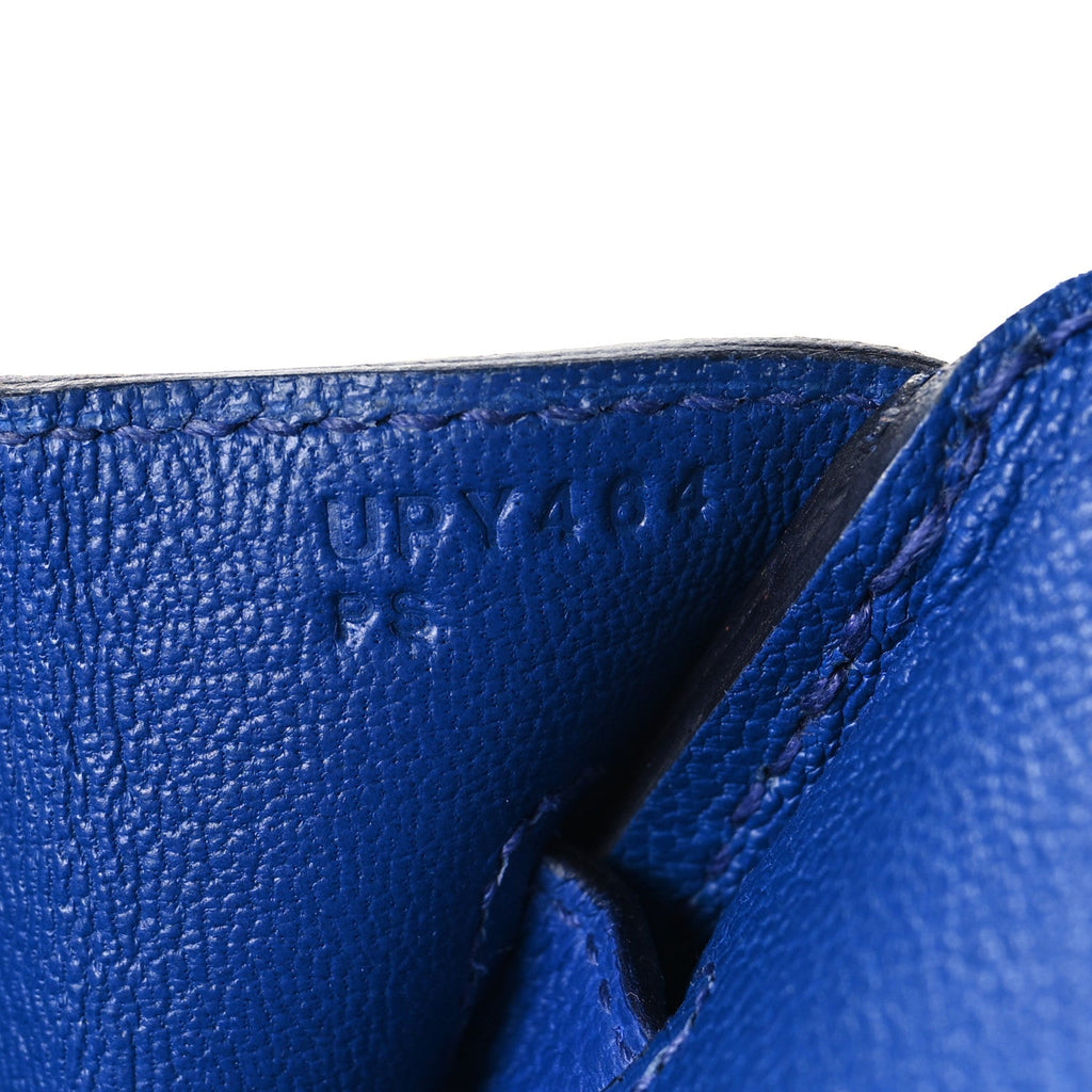 Togo Birkin 30 Bleu Royal