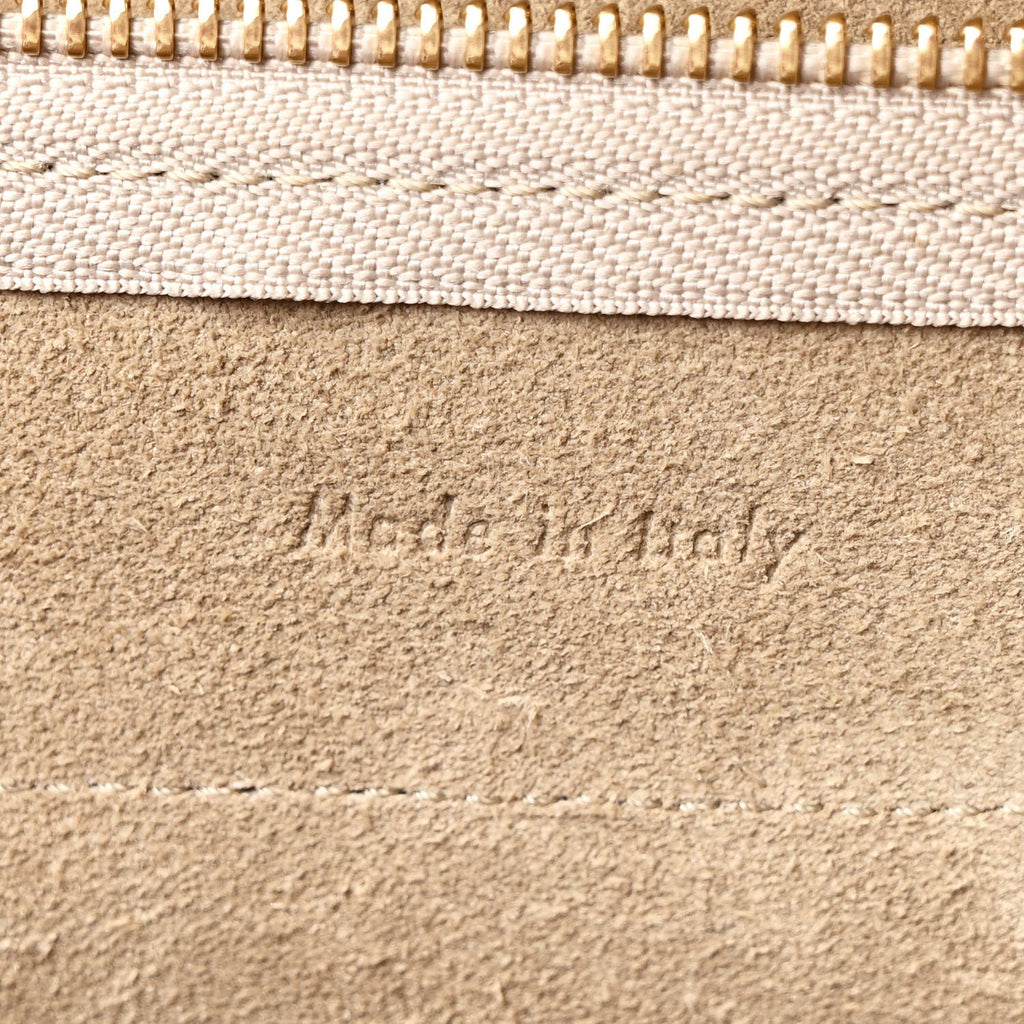 Grained Calfskin Nano Belt Bag Light Taupe