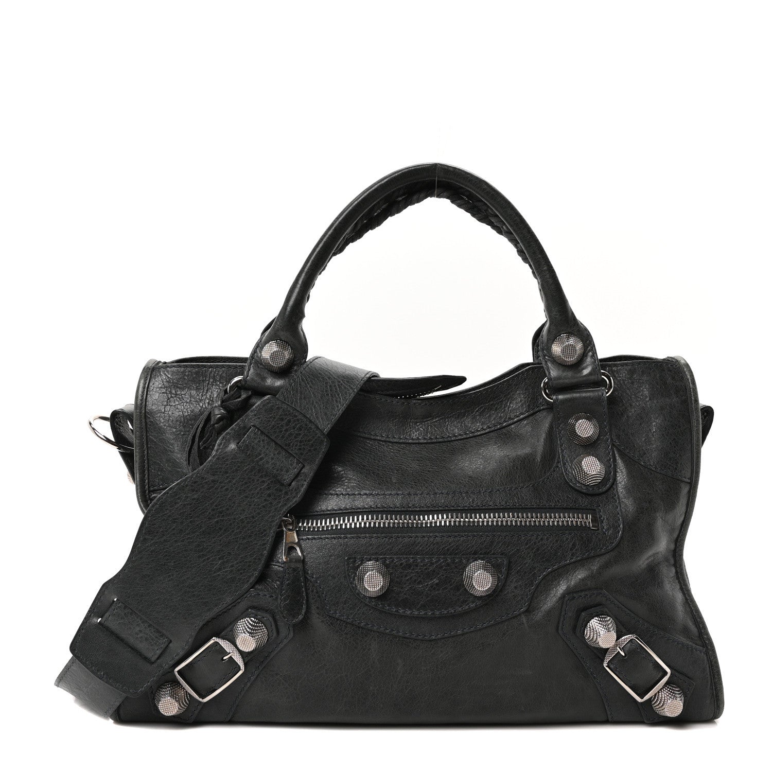 Agneau Giant 21 Silver Hardware City Anthracite