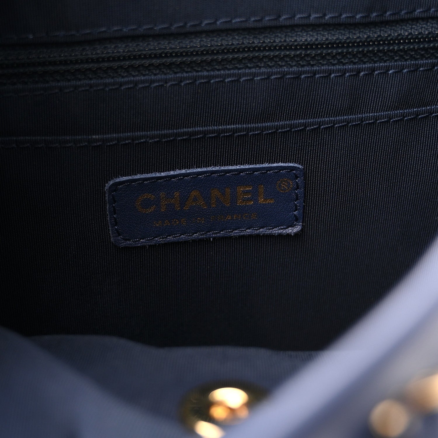 Calfskin Quilted Small Urban Spirit Backpack Navy