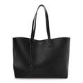 Calfskin Large Shopping Tote Black