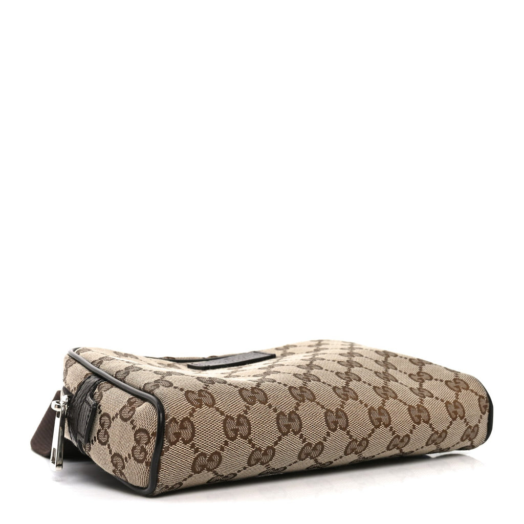 Monogram Belt Bag Dark Brown