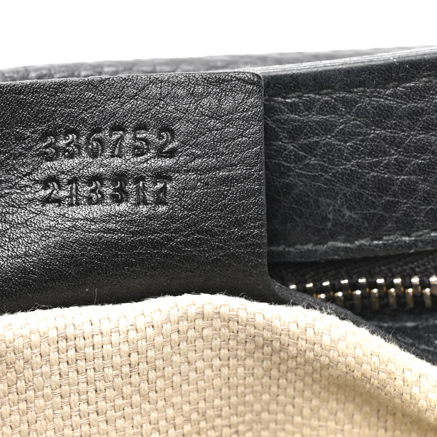 Pebbled Calfskin Medium Soho Flap Crossbody Black