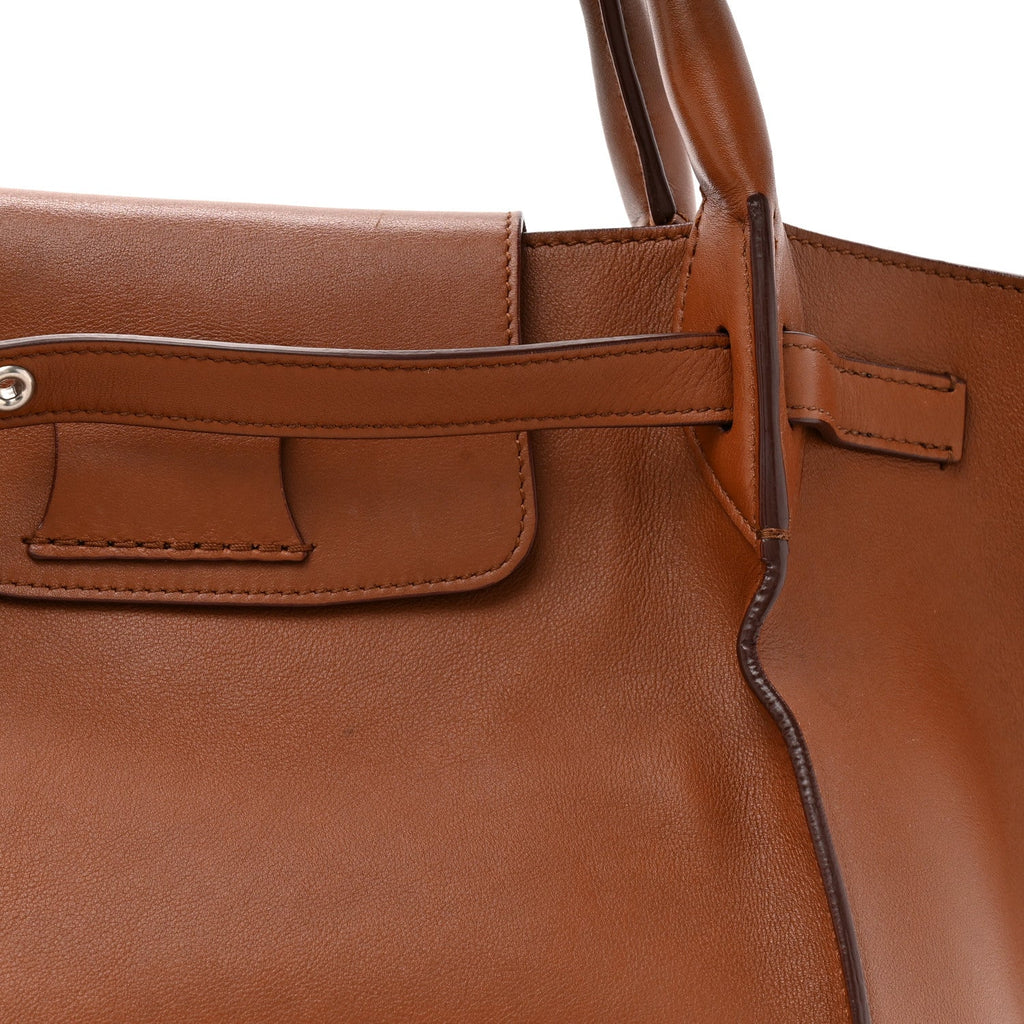 Smooth Calfskin Small Big Bag Tan