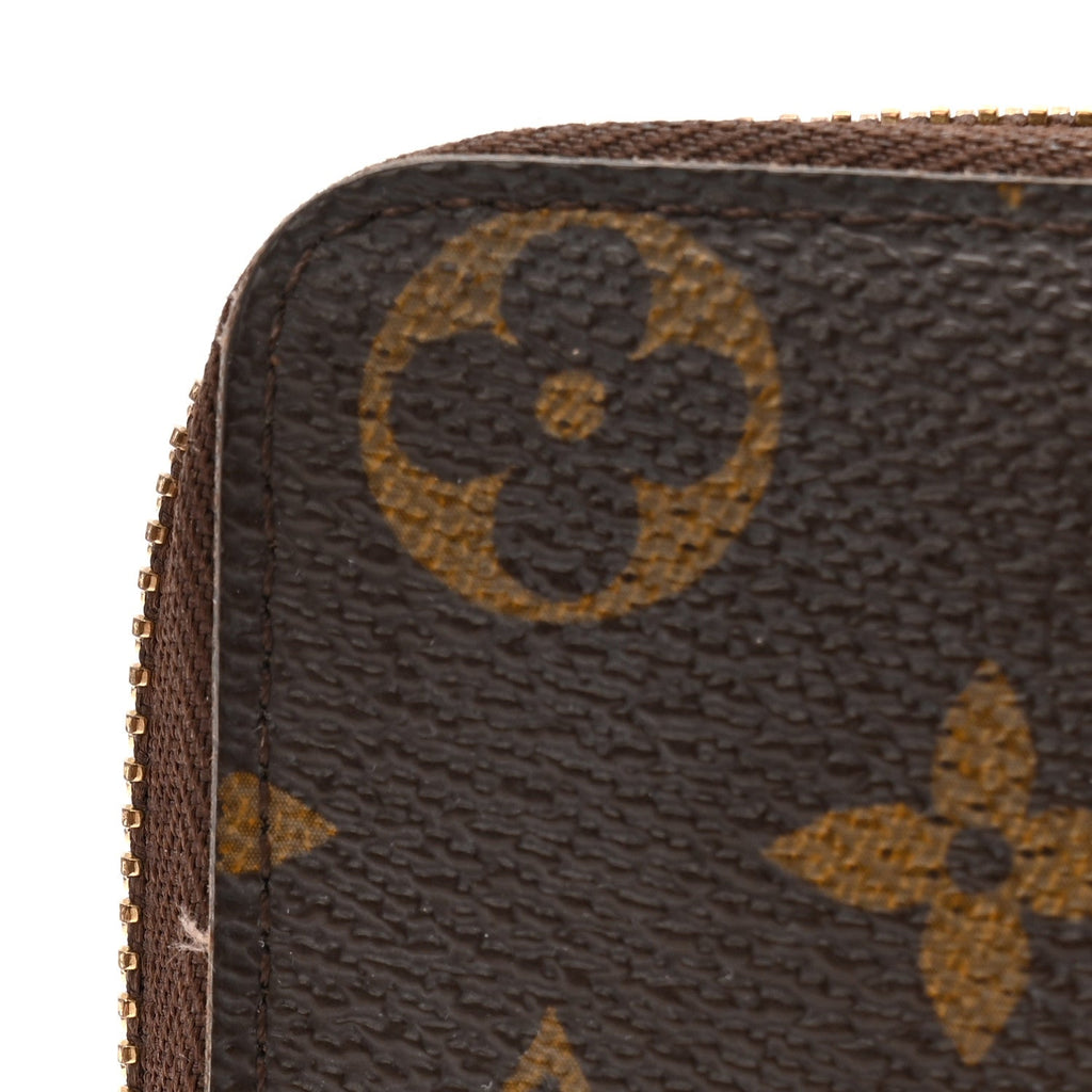 Monogram Clemence Wallet Fuchsia