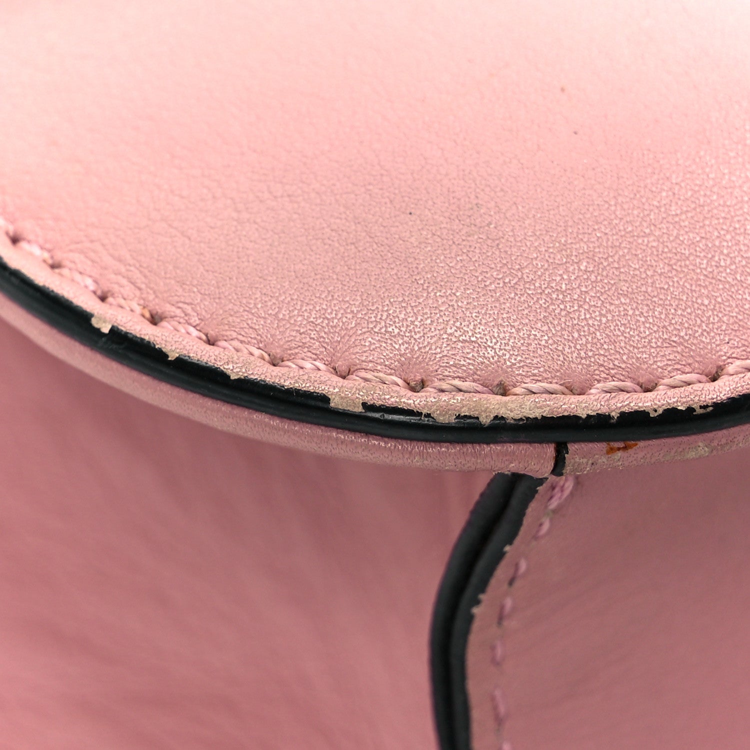 Vitello Enamel Small Glam Lock Rockstud Flap Water Rose