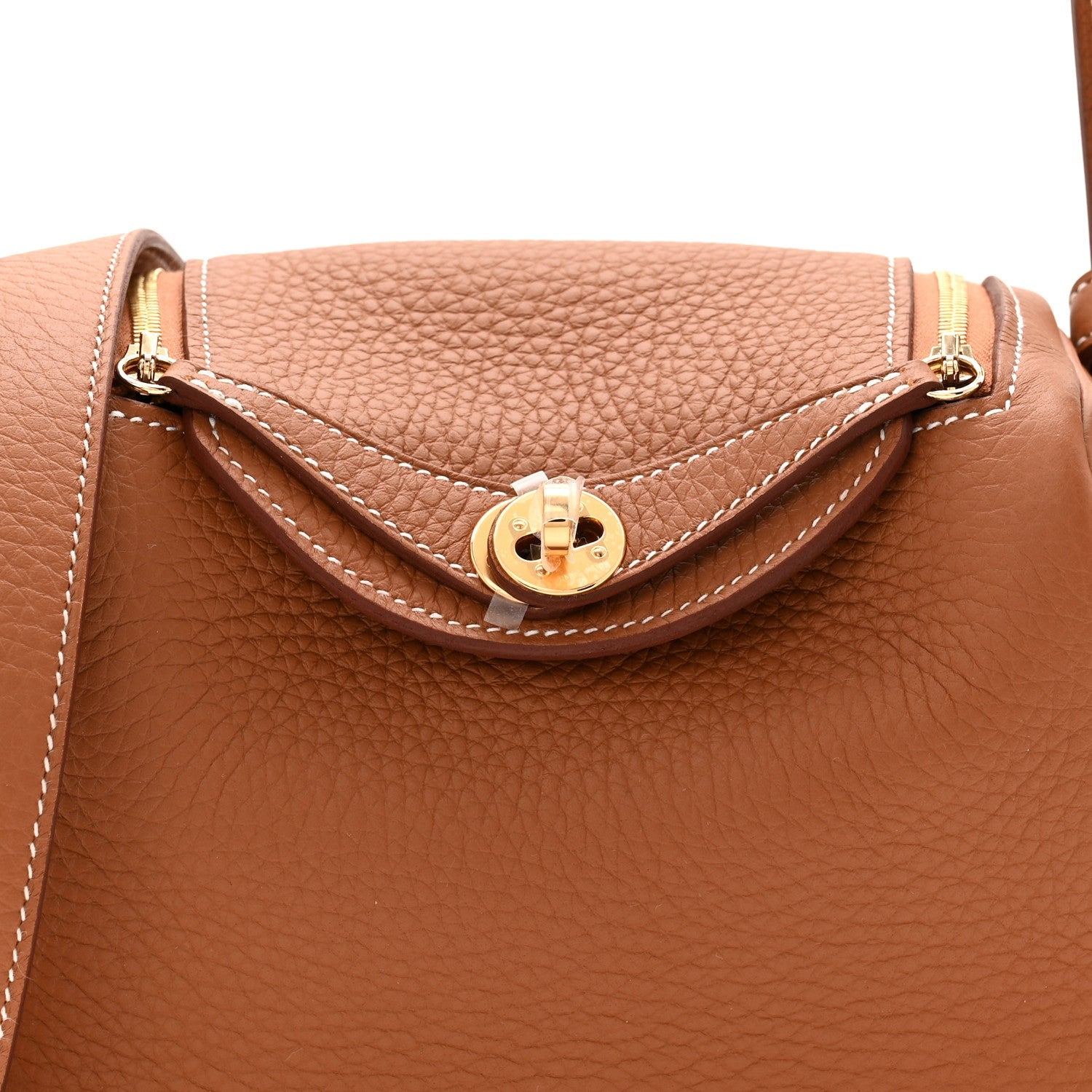 Taurillon Clemence Mini Lindy 20 Gold