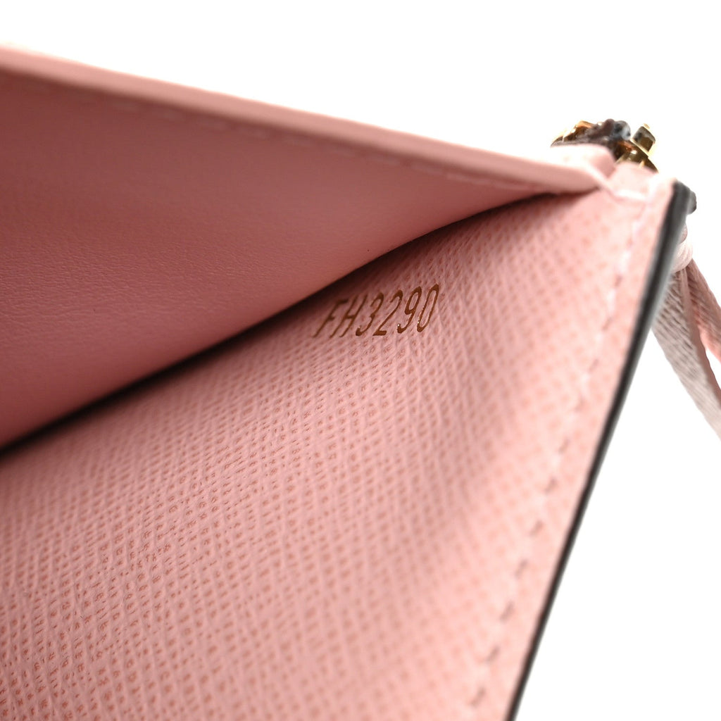 Monogram Victorine Wallet Rose Ballerine