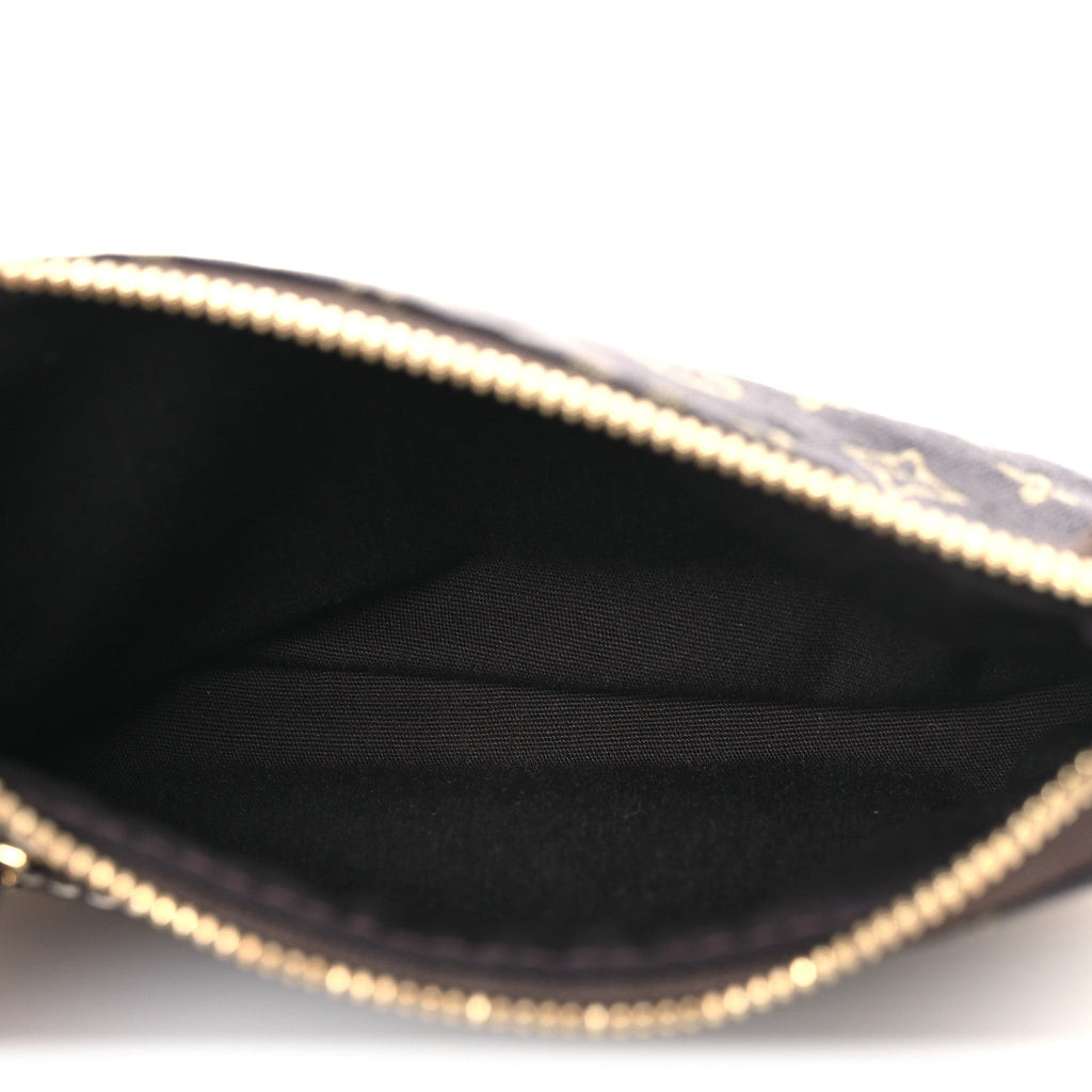 Monogram Idylle Mini Pochette Accessories Fusain