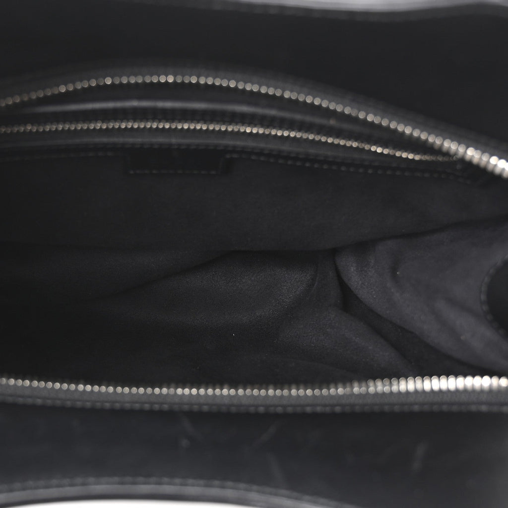 Calfskin Petite GG Small Tote Bag Black