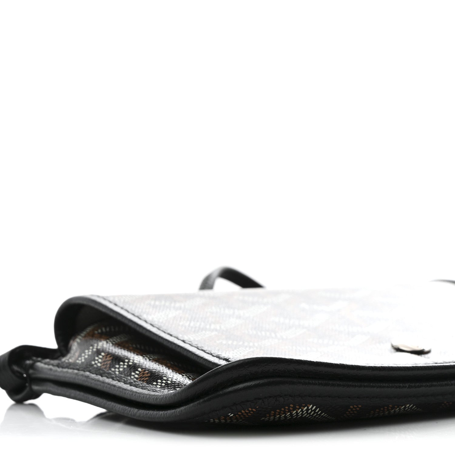 Goyardine Plumet Wallet Clutch Black